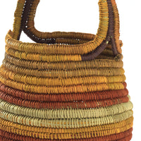 Aboriginal Artwork by Helen Dhagapan Djalkarratjp, Gapuwiyak - Woven Basket