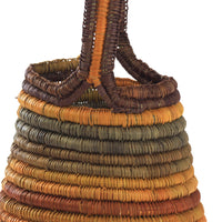 Aboriginal Artwork by Helen Dhagapan Djalkarratjp, Gapuwiyak - Woven Basket