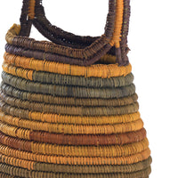 Aboriginal Artwork by Helen Dhagapan Djalkarratjp, Gapuwiyak - Woven Basket