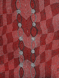 Aboriginal Artwork by Helen Nungarrayi Reed, Mina Mina Dreaming - Ngalyipi, 122x91cm