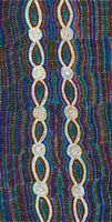 Aboriginal Art by Helen Nungarrayi Reed, Mina Mina Dreaming - Ngalyipi, 91x46cm - ART ARK®