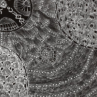 Aboriginal Artwork by Hilda Nakamarra Rogers, Lukarrara Jukurrpa, 107x91cm