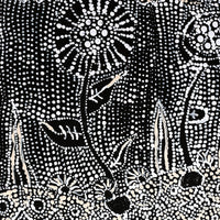 Aboriginal Artwork by Hilda Nakamarra Rogers, Lukarrara Jukurrpa, 30x30cm