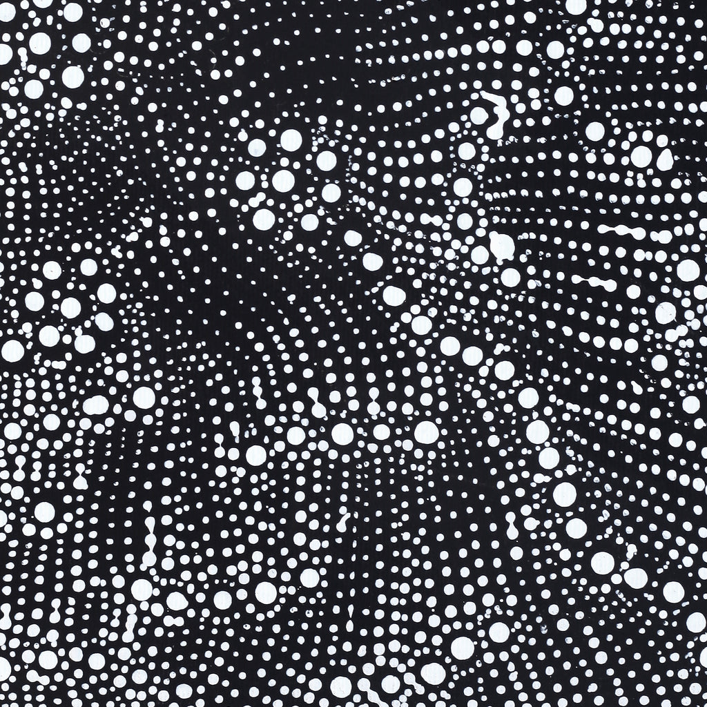 Aboriginal Artwork by Hilda Nakamarra Rogers, Lukarrara Jukurrpa, 30x30cm