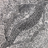 Aboriginal Artwork by Mary Napangardi Butcher, Pikilyi Jukurrpa, 30x30cm