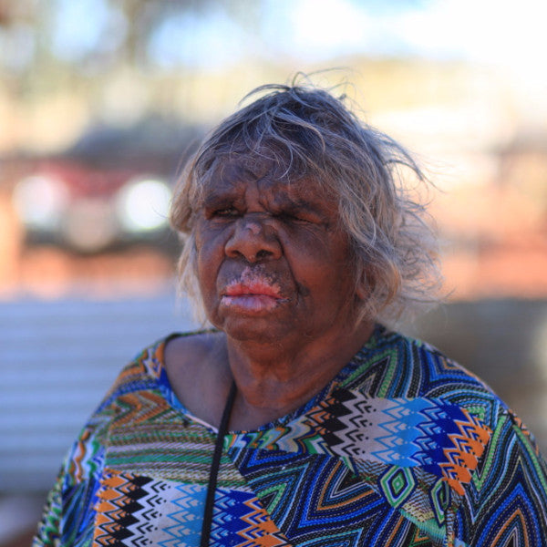 Aboriginal Artwork by Jeani Napangardi Lewis, Mina Mina Jukurrpa - Ngalyipi, 122x107cm