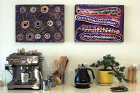 Aboriginal Artwork by Joy Nangala Brown, Yumari Jukurrpa, 61x46cm