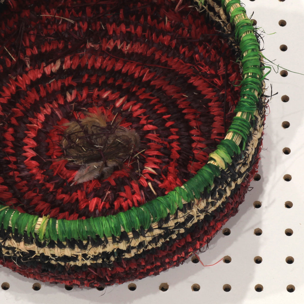 Aboriginal Artwork by Margaret Dodd, Mimili - Tjanpi Basket