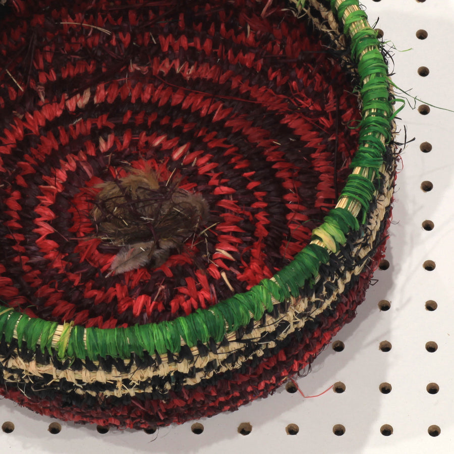 Aboriginal Artwork by Margaret Dodd, Mimili - Tjanpi Basket