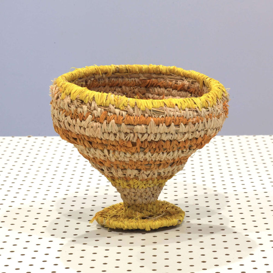 Aboriginal Artwork by Anne Dixon, Watarru - Tjanpi Basket