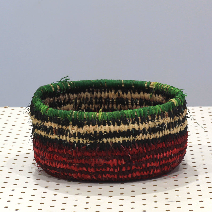 Aboriginal Artwork by Margaret Dodd, Mimili - Tjanpi Basket