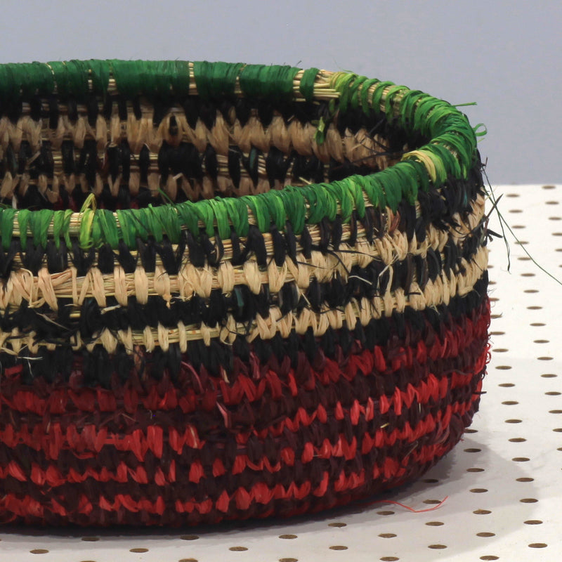Aboriginal Artwork by Margaret Dodd, Mimili - Tjanpi Basket
