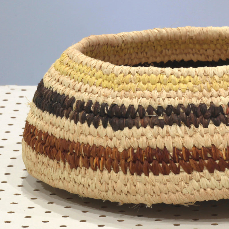 Aboriginal Artwork by Rachel Tjukintji, Utju - Tjanpi Basket