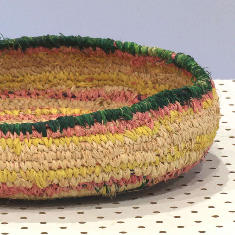 Aboriginal Artwork by Rosalind Yiparti, Kaltukatjara - Tjanpi Basket