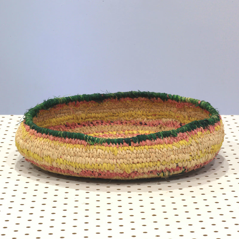 Aboriginal Artwork by Rosalind Yiparti, Kaltukatjara - Tjanpi Basket