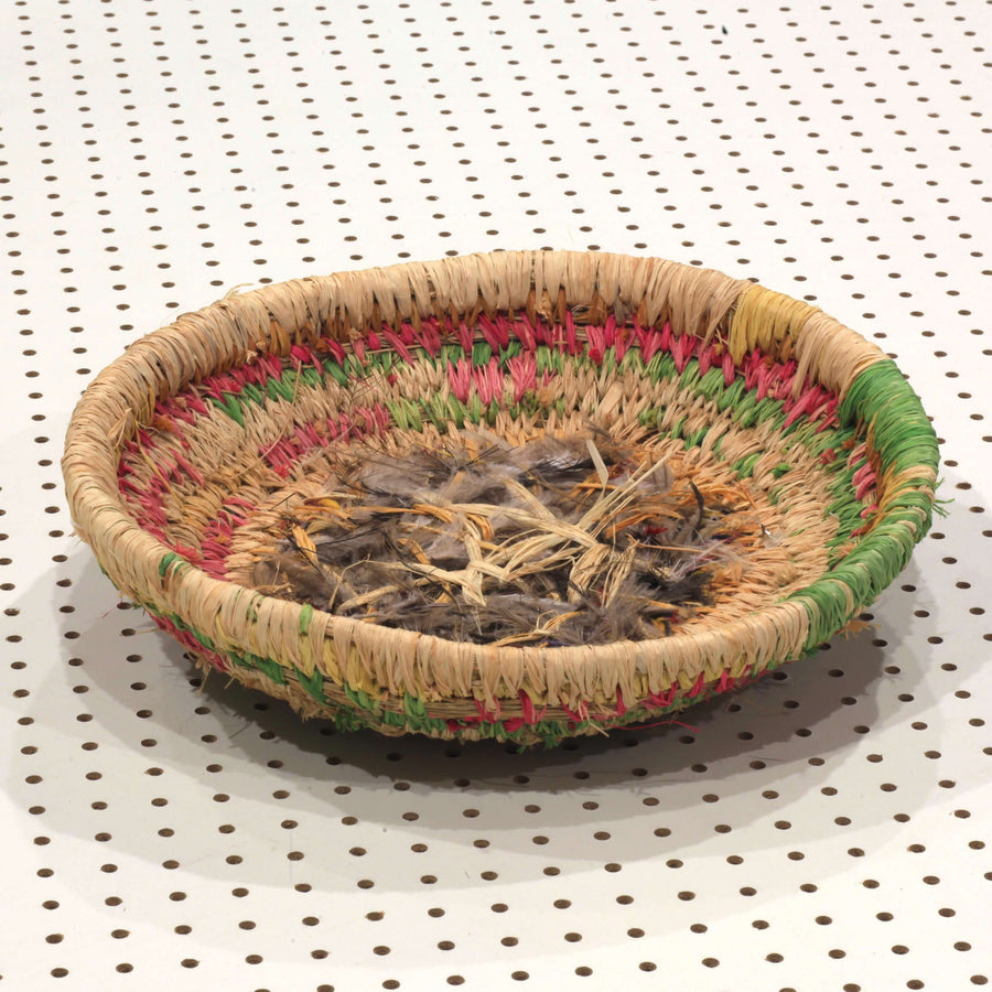 Aboriginal Artwork by Agnes Woods, Titree - Tjanpi Basket