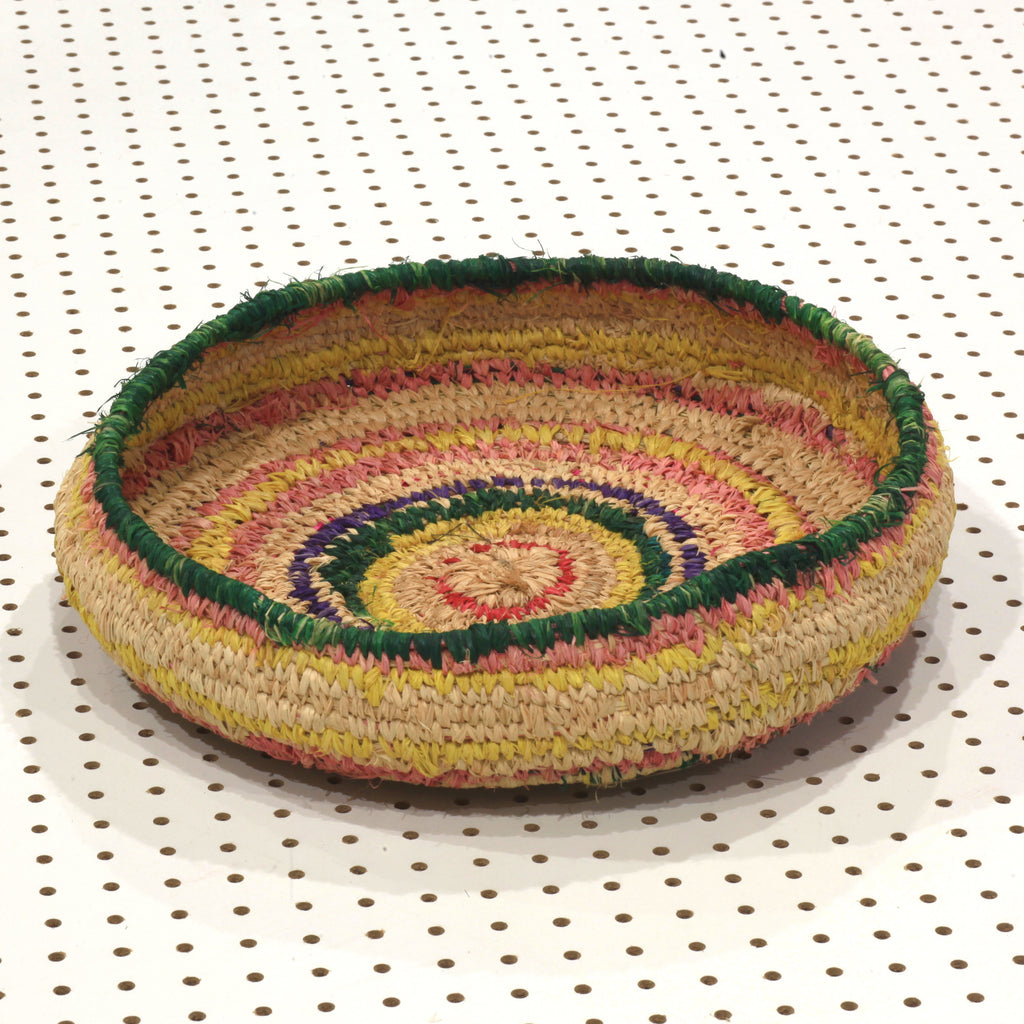 Aboriginal Artwork by Rosalind Yiparti, Kaltukatjara - Tjanpi Basket