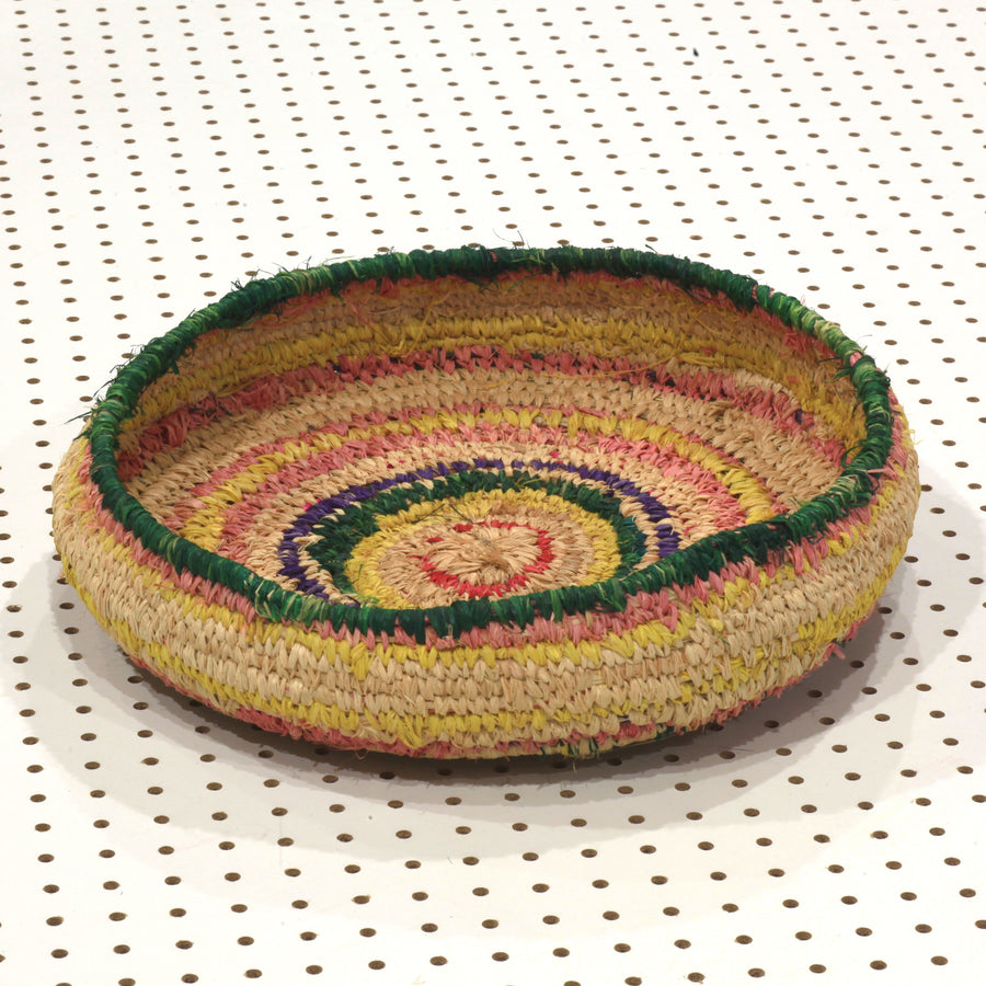 Aboriginal Artwork by Rosalind Yiparti, Kaltukatjara - Tjanpi Basket