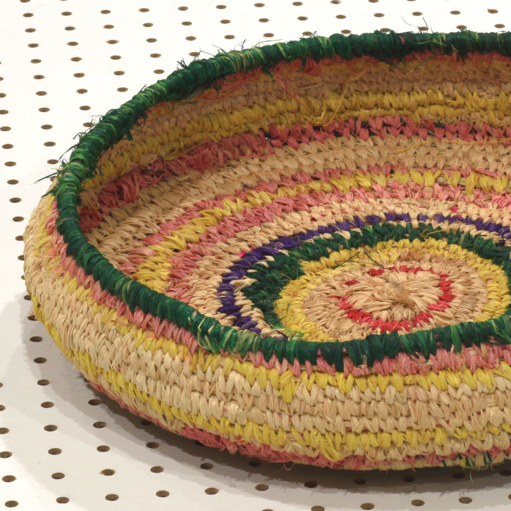 Aboriginal Artwork by Rosalind Yiparti, Kaltukatjara - Tjanpi Basket
