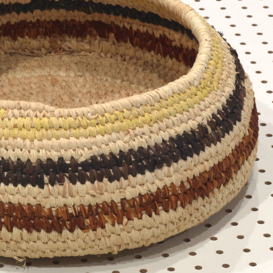 Aboriginal Artwork by Rachel Tjukintji, Utju - Tjanpi Basket