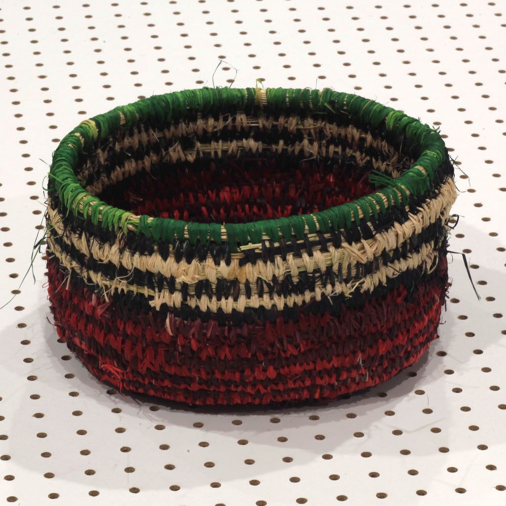 Aboriginal Artwork by Margaret Dodd, Mimili - Tjanpi Basket