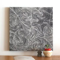 Aboriginal Artwork by Valda Napangardi Granites, Mina Mina Jukurrpa (Mina Mina Dreaming), 46x46cm