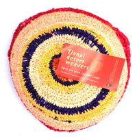 Aboriginal Artwork by Tjanpi basket, Anrupa Ginger, Docker River (24-26cm)