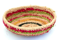 Aboriginal Artwork by Tjanpi basket, Marlene Brumby, Iwantja (21-22cm)