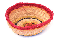 Aboriginal Artwork by Tjanpi basket, Anrupa Ginger, Docker River (24-26cm)