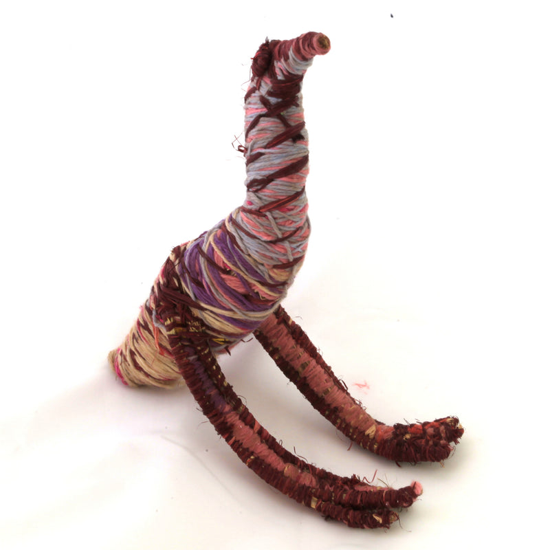 Aboriginal Artwork by Tjanpi tjulpu (bird) sculpture, Betty Muffler, Iwantja