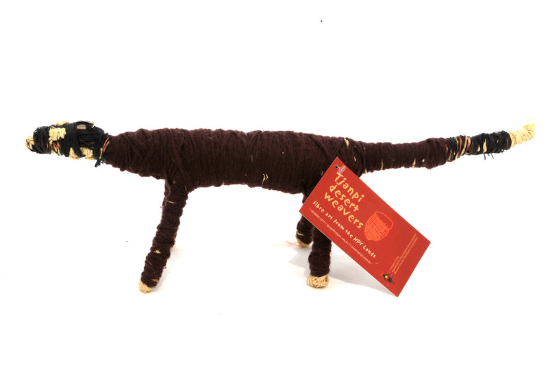 Aboriginal Artwork by Tjanpi sculpture, Tjariya Stanley, Pukatja