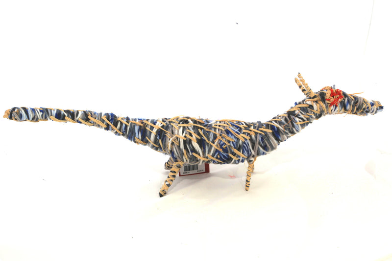 Aboriginal Artwork by Tjanpi dog sculpture, Dorris Dunn, Pukatja