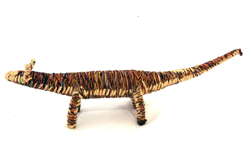 Aboriginal Artwork by Tjanpi dog sculpture, Janet Forbes, Papulankutja