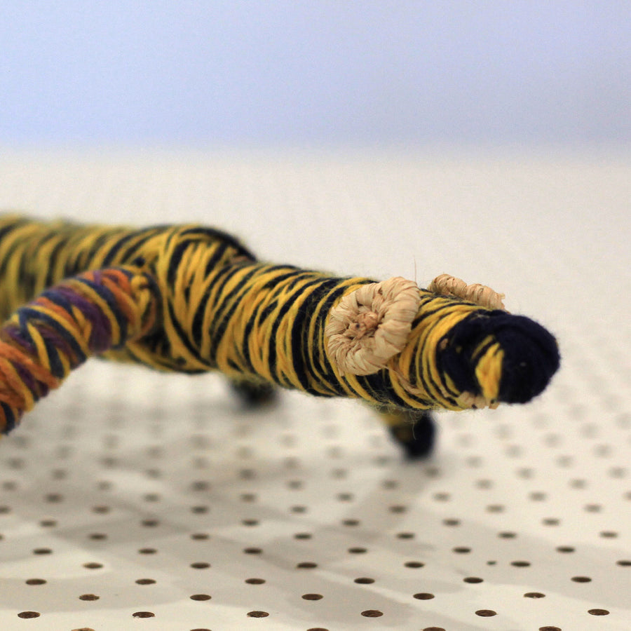 Aboriginal Artwork by Imitjala Pollard, Watarru - Tjanpi Tinka (lizard) Sculpture