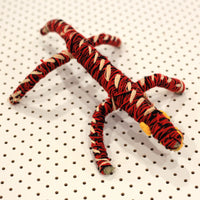 Aboriginal Artwork by Narelle Holland, Mantamaru - Tjanpi Tinka (lizard) Sculpture