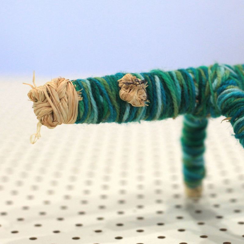 Aboriginal Artwork by Tinpulya Mervin, Watarru - Tjanpi Tinka (lizard) Sculpture