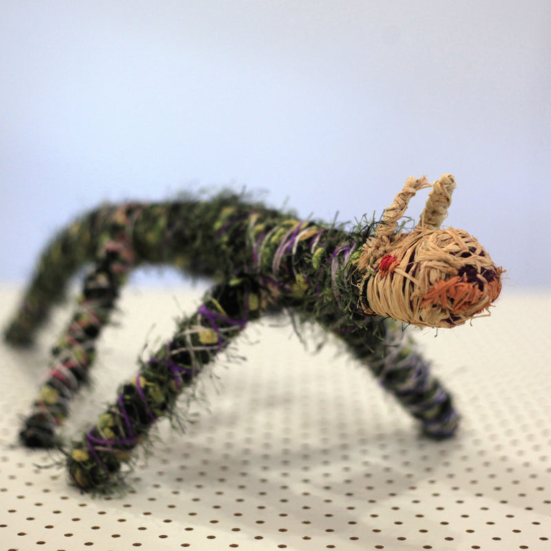 Aboriginal Artwork by Glenys James, Kaltukatjara - Tjanpi Tinka (goanna) Sculpture