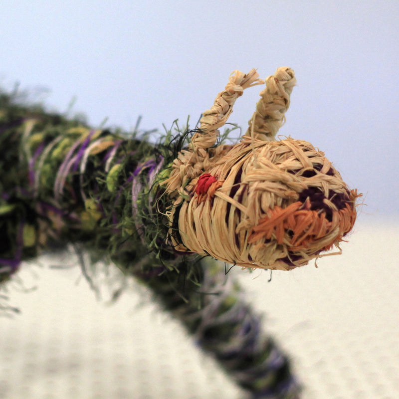 Aboriginal Artwork by Glenys James, Kaltukatjara - Tjanpi Tinka (goanna) Sculpture