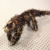 Aboriginal Artwork by Anne Dixon, Watarru - Tjanpi Papa (dog) Sculpture