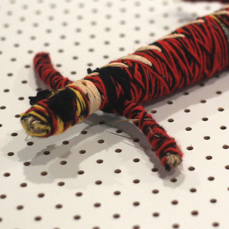 Aboriginal Artwork by Jennifer Mitchell, Papulankutja - Tjanpi Tinka (lizard) Sculpture