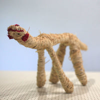 Aboriginal Artwork by Pollyanne Smith, Kaltjiti - Tjanpi Tinka (gonna) Sculpture
