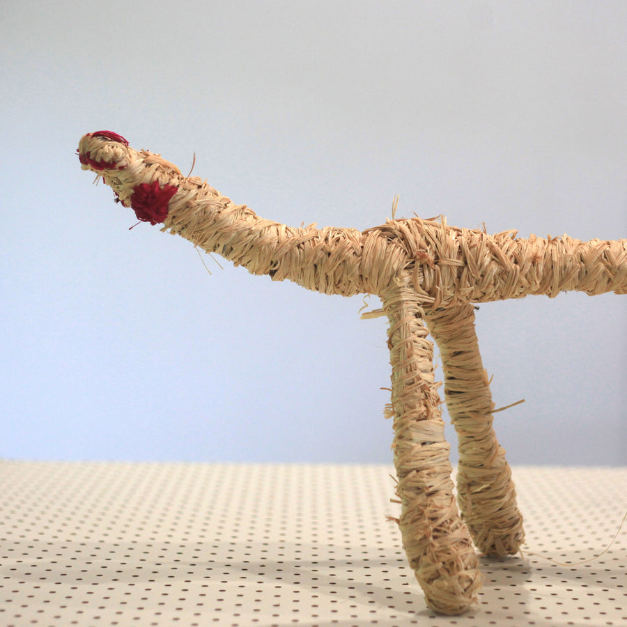 Aboriginal Artwork by Pollyanne Smith, Kaltjiti - Tjanpi Tinka (gonna) Sculpture
