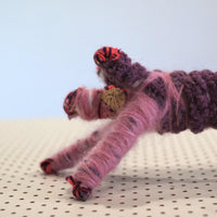 Aboriginal Artwork by Pollyanne Tjunkaya Smith, Kaltjiti - Tjanpi Papa (dog) Sculpture