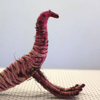 Aboriginal Artwork by Betty Muffler, Iwantja - Tjanpi Tjulpu (bird) Sculpture