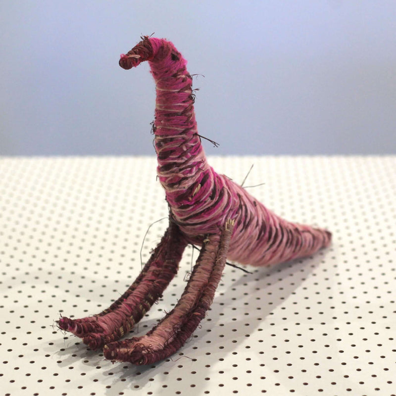 Aboriginal Artwork by Betty Muffler, Iwantja - Tjanpi Tjulpu (bird) Sculpture