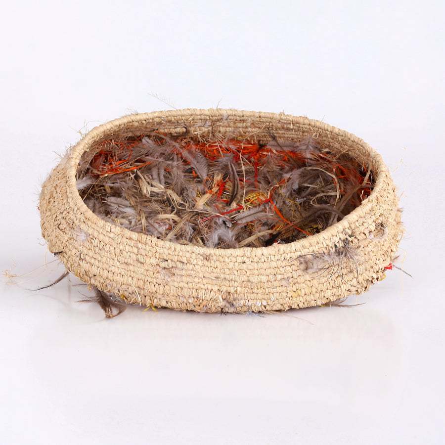Aboriginal Artwork by Ilawanti Ungkutjuru - Tjanpi Basket