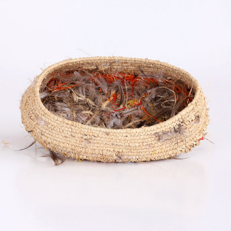 Aboriginal Artwork by Ilawanti Ungkutjuru - Tjanpi Basket