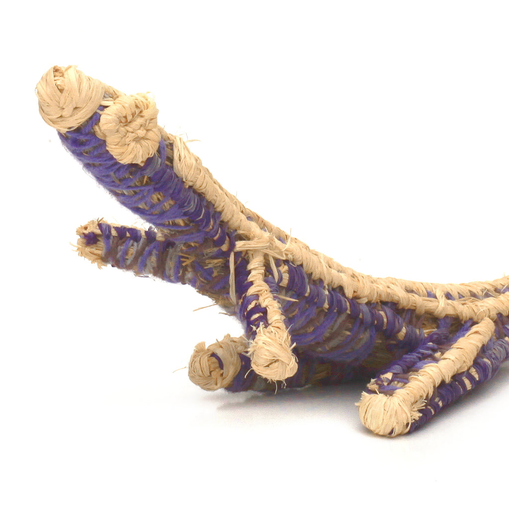 Aboriginal Artwork by Ilawanti Ungkutjuru - Lizard Tjanpi Sculpture