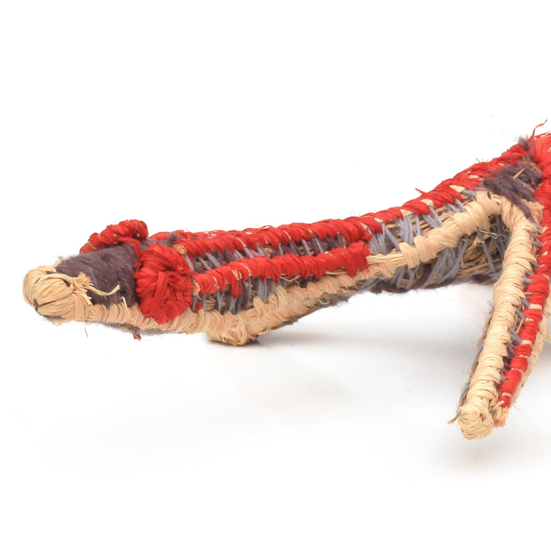 Aboriginal Artwork by Ilawanti Ungkutjuru - Lizard Tjanpi Sculpture