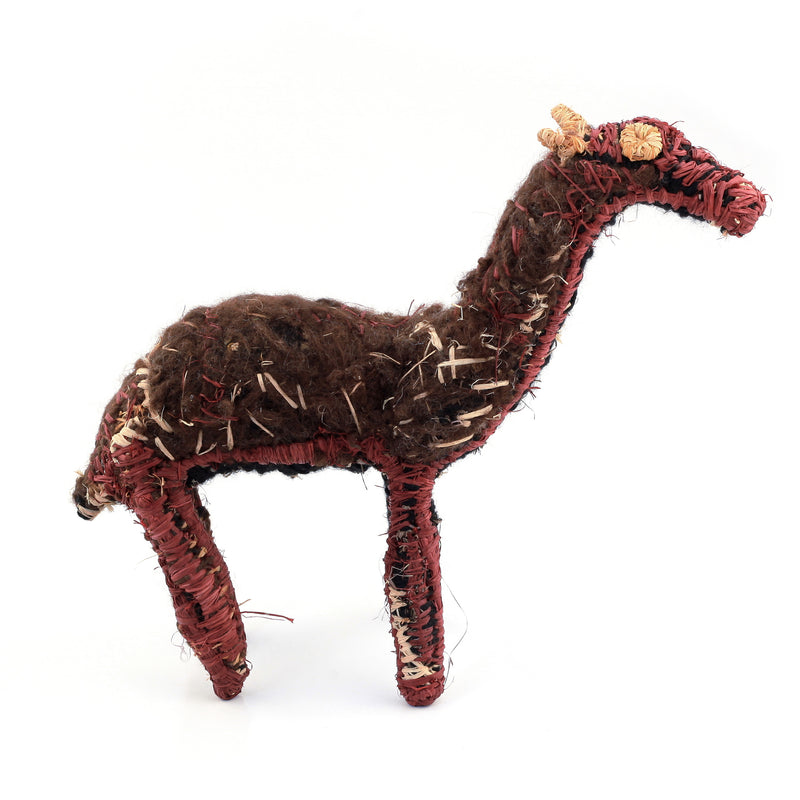 Aboriginal Artwork by Imuna Kenta - Camel Tjanpi Sculpture